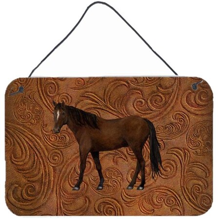 Carolines Treasures Carolines Treasures SB3066DS812 Horse Aluminium Metal Wall Or Door Hanging Prints SB3066DS812